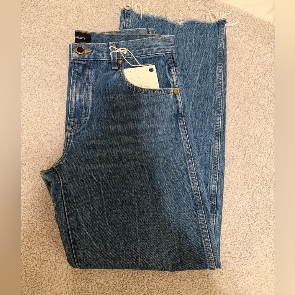KHAITE Kerrie Fargo Denim Jeans 27